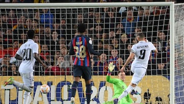 El delantero francés firmó una gran actuación para guiar al Real Madrid a la final de la Copa del Rey en donde enfrentarán al Osasuna.