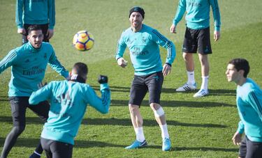 Kiko Casilla y Sergio Ramos.