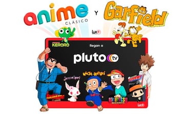 Anime Clásico y Garfield son los dos nuevos canales de Pluto TV: fecha de estreno