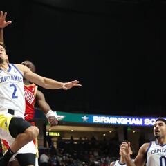 Capitanes CDMX derrota 123-114 a Birmingham Squadron