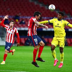 Atlético-Cádiz en imágenes