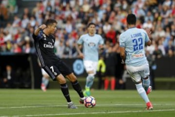 0-1. Cristiano Ronaldo marcó el primer gol.