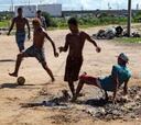 Fútbol en las calles de Olinda