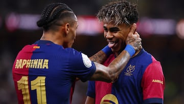 Raphinha y Lamine Yamal van por histórico récord de Cristiano y Bale