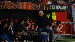 Sampaoli, como entrenador del Sevilla.