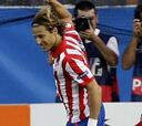 Forlán cumple cien partidos oficiales con el Atlético