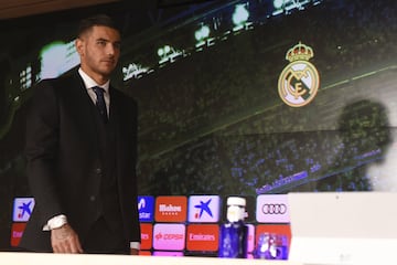 Theo Hernández's Real Madrid unveiling in pictures