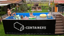 Adiós a las piscinas: llegan los contenedores acuáticos para el verano