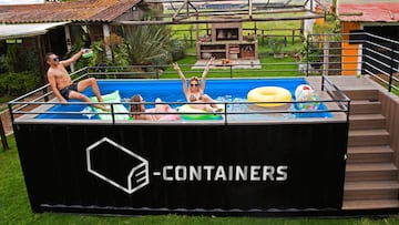 Adiós a las piscinas: llegan los contenedores acuáticos para el verano