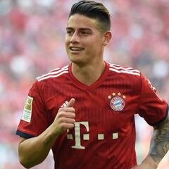 Tres retos para James esta temporada con el Bayern