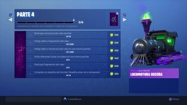 Fortnite Battle Royale: Desafíos de Fortnitemares