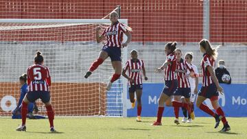 24/01/21 PARTIDO LIGA IBERDROLA FUTBOL FEMENINO 
 ATLETICO DE MADRID FEMENINO SEVILLA FEMENINO 
 
 GOL 2-0 DEYNA CASTELLANOS ALEGRIA 