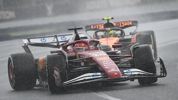 Mal estreno del SF-25 y de Hamilton. “Hay que trabajar, McLaren y Red Bull eran mucho más rápidos”, admite Leclerc tras un fin de semana decepcionante.