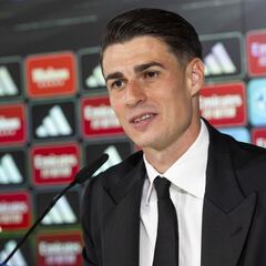 Kepa, presentado con el Real Madrid: “Llego en uno de los mejores momentos de mi carrera”