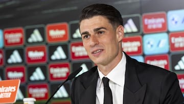 Kepa, presentado con el Real Madrid: “Llego en uno de los mejores momentos de mi carrera”