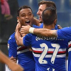 Muriel y la Samp, a sorprender a la Juventus de Cuadrado