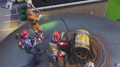 Desafío de Fortnite - Baila en lo alto de una torre de agua