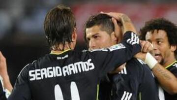 <b>ESTRENO.</b> Cristiano Ronaldo estrenó su casillero de goles en la Liga.