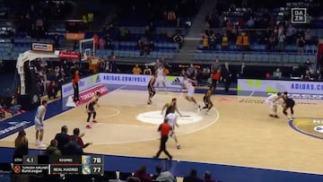 La tragedia de ataque del Madrid y de Causeur ante el Khimki