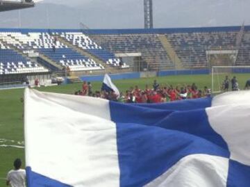 Estadio San Carlos de Apoquindo, 22 de noviembre de 2014. / Mauricio Cordero.