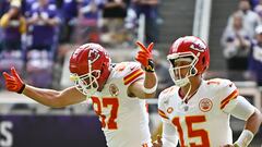 The Kansas City Chiefs improve to 4-1 after a narrow victory over the Minnesota Vikings who have as many losses as they did all of last year.