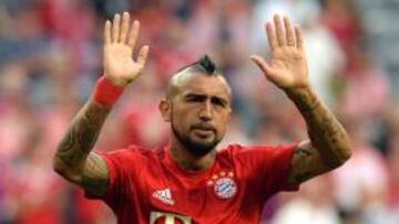 Arturo Vidal conf&iacute;a en una plena recuperaci&oacute;n de Charles Ar&aacute;nguiz.