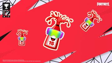 Arte oficial del emoticono Salsa Secreta en Fortnite