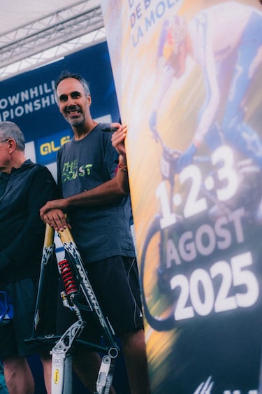 Pau Misser, pionero del descenso y pieza clave del Bikepark de La Molina