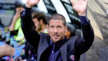 Simeone: "Ojalá pueda entrenar al Atlético"