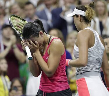 Muguruza at a loss over US Open early exits