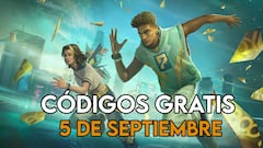 Free Fire | Códigos de hoy viernes 5 de septiembre de 2025: recompensas gratis