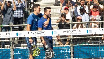 Maxi y Sanyo en la final del M&eacute;xico Open.