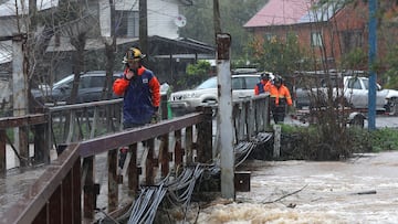 Concepcion , 12 de junio 2024
Senapred ordeno la evacuacin de las viviendas que estn ubicadas en las rivera del Rio andalien
Carlos Acuna/Aton Chile