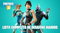 Fortnite: desafíos diarios de la Temporada 1