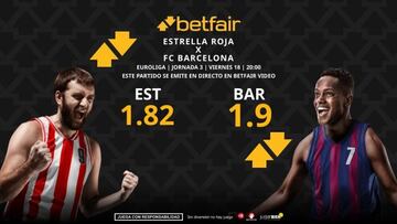 Estrella Roja vs. FC Barcelona: horario, dónde ver, pronósticos y clasificación