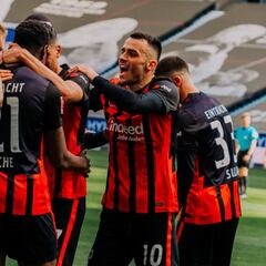 Figuras, DT... Lo que encontrará Borré en Eintracht Frankfurt