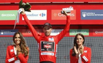 Tom Dumolin, nuevo maillot rojo.