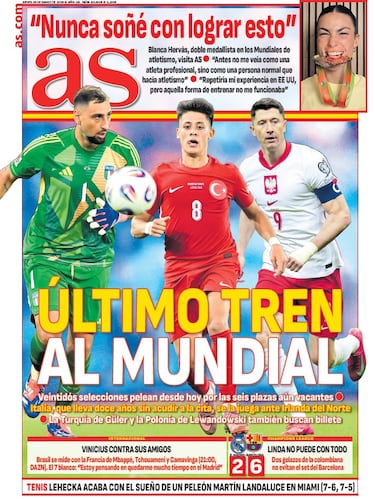 Las portadas de AS de marzo