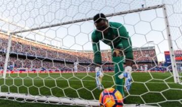 Kameni tras el 3-1 de Gameiro. 