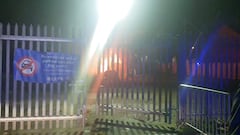 Las impactantes imágenes del accidente del helicóptero del dueño del Leicester