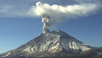 Caída de ceniza del Volcán Popocatépetl: Estados afectados, medidas y últimas noticias