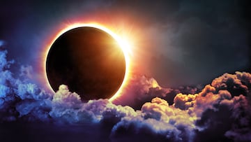 ¿Por qué los colores son diferentes durante un eclipse solar?