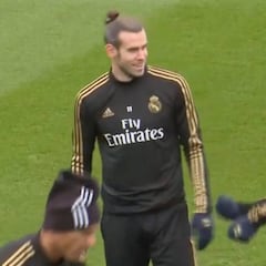 El vacile de Mariano a Bale con el golf: ojo al movimiento