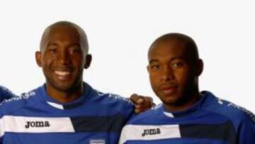 <b>LA SAGA PALACIOS. </b>Jonny, Jerry y Wilson, juntos en Sudáfrica.