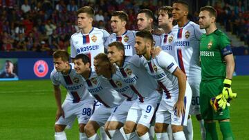 CSKA alineación.