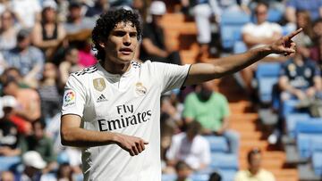 Vallejo, jugador del Real Madrid