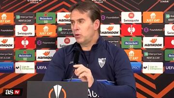 Lopetegui y el idilio del Sevilla con la Europa League: "La ilusión es la que nos mueve a todos"