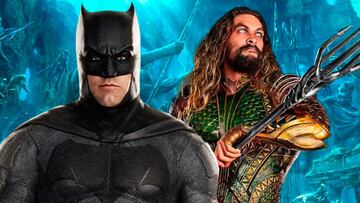 Jason Momoa sugiere el regreso de Ben Affleck como Batman en Aquaman 2 en nuevas fotos juntos