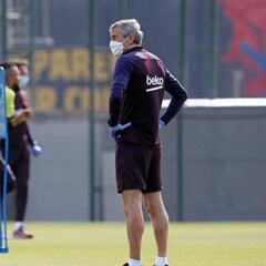 Setién matiza la pizarra