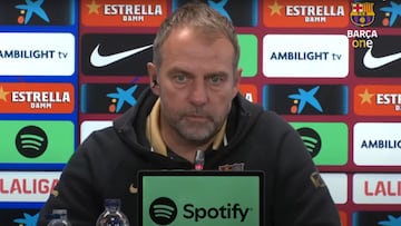 Flick, en conferencia de prensa.